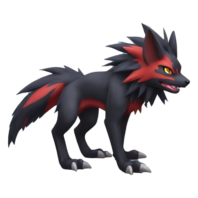 Nargacuga-Litten-Zoroark full body sticker