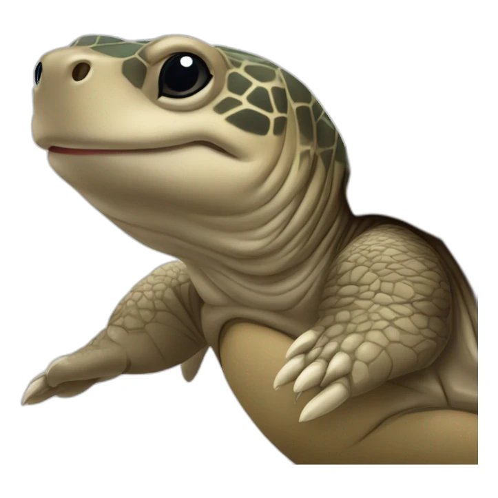 Tortue que une loutre sticker