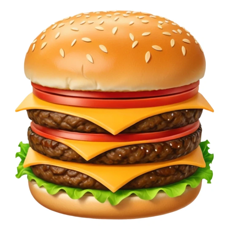 hamburguer sticker