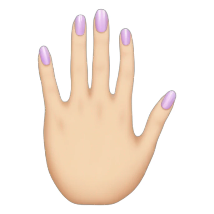 French nail sticker