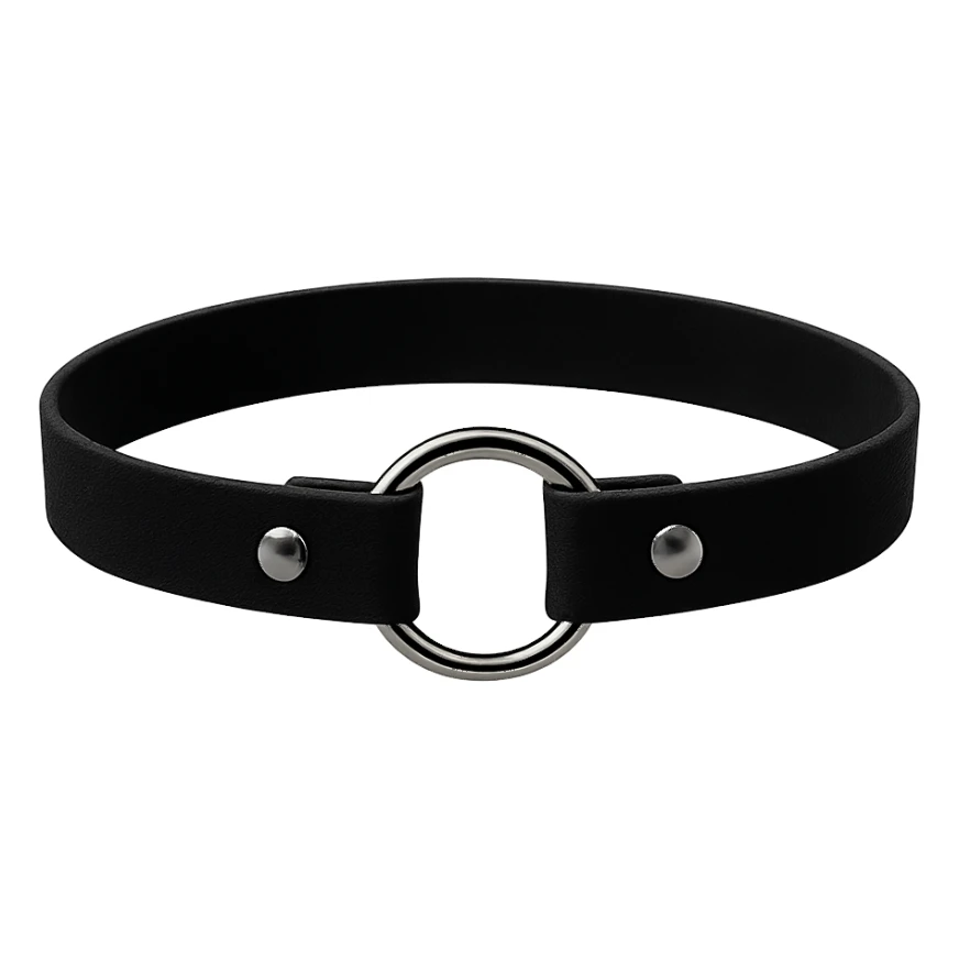 emo black choker sticker