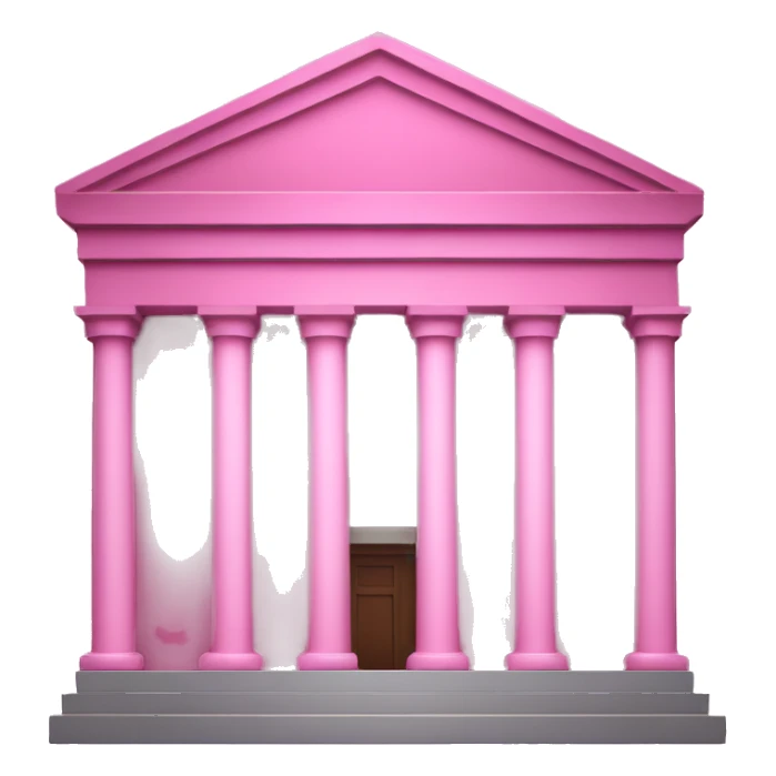 pink build bank  sticker