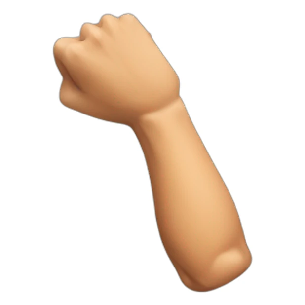 check list and muscle arm sticker