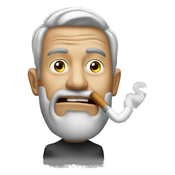 Crazy smoker sticker