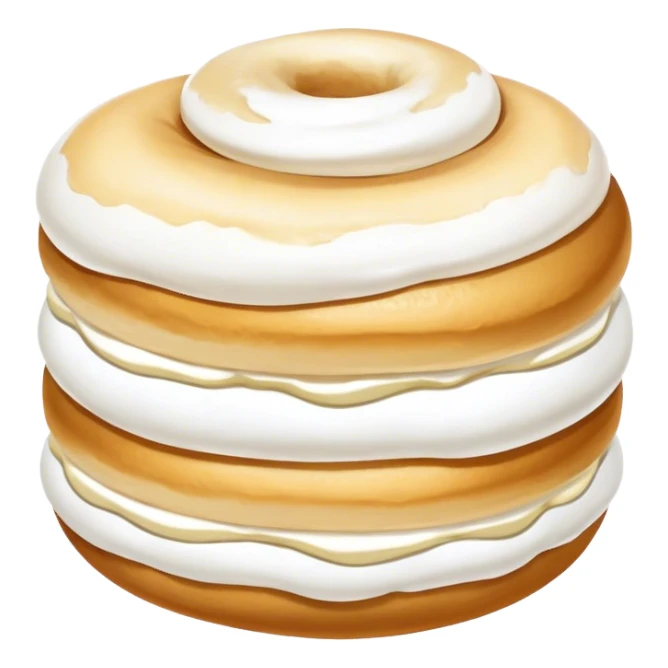 A Swedish semla sticker