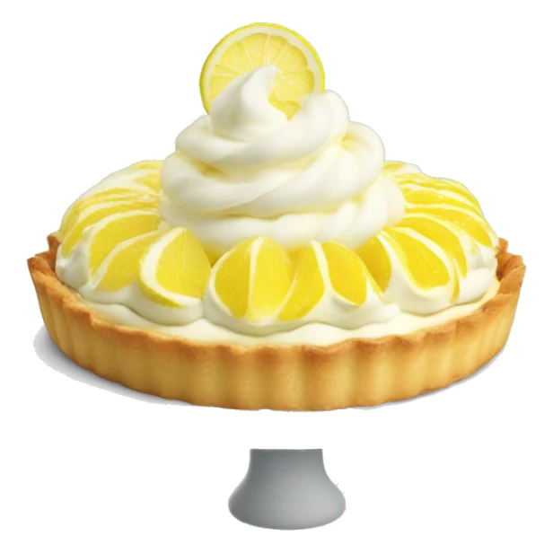 Tarte citron meringuée  sticker