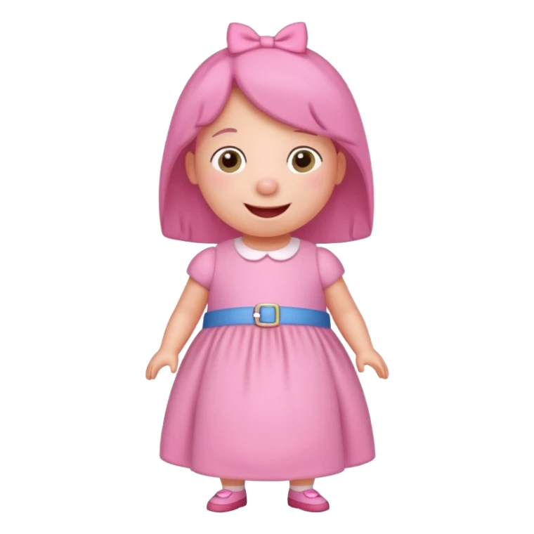 peppa pig baby sister sticker