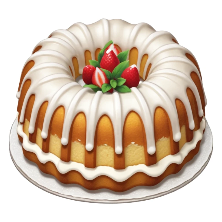 vanilla bundt cake sticker