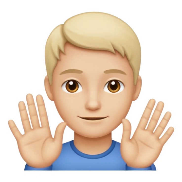 fingermouthing sticker