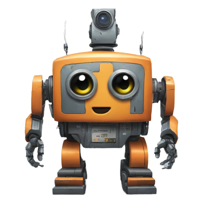 robot named chappie sticker