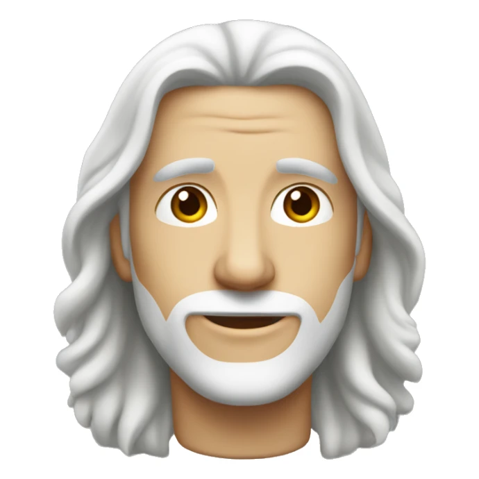 White Filipe sticker