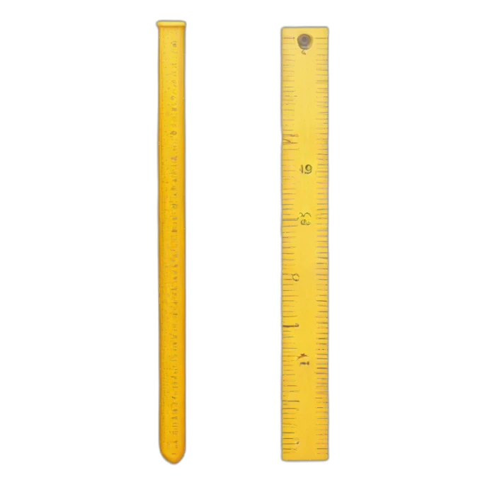 YELLOW RULER  sticker