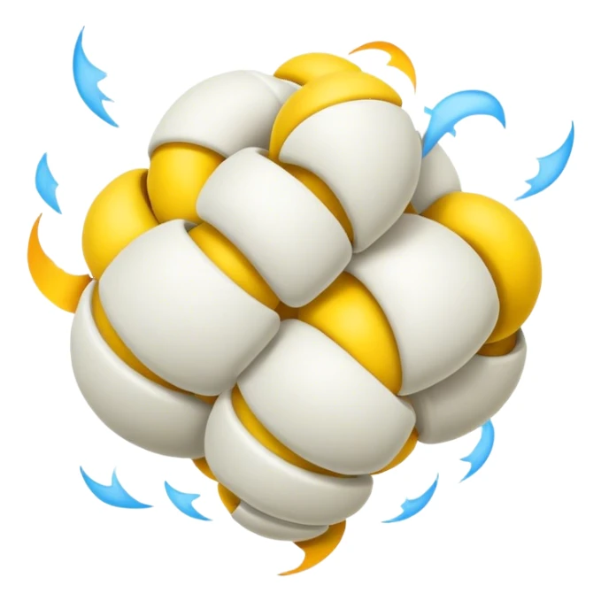 Tornado with softballs sticker