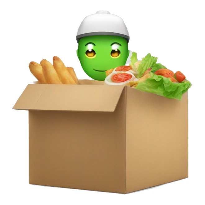 gojek food delivery sticker