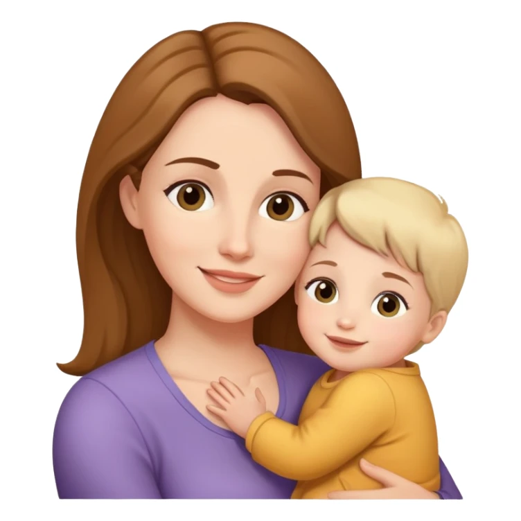 pai segurando o filho adotado sticker