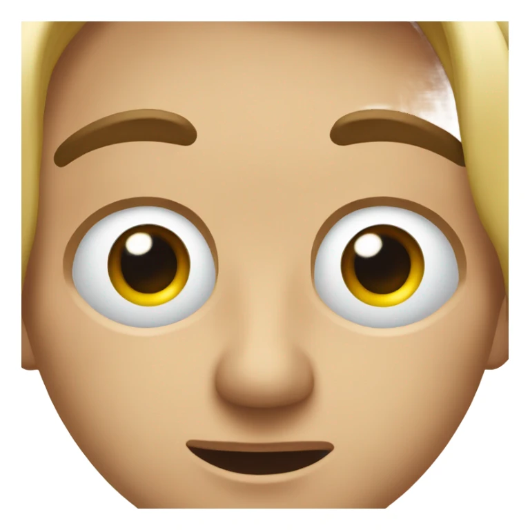 Rolling eyes mad sticker