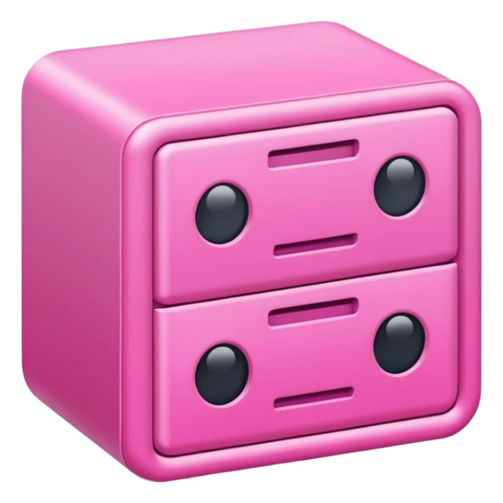 pink photo storage sticker