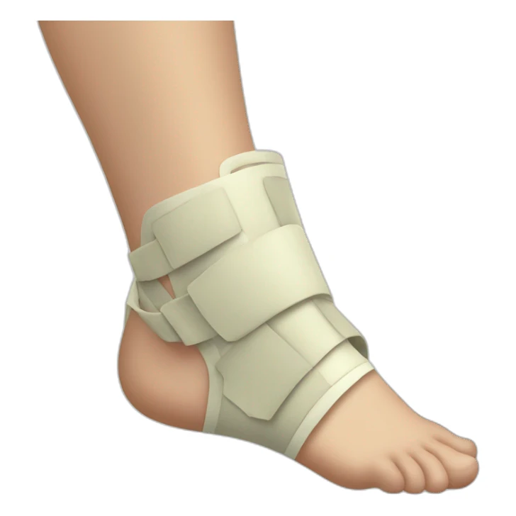 Sprain ankle sticker
