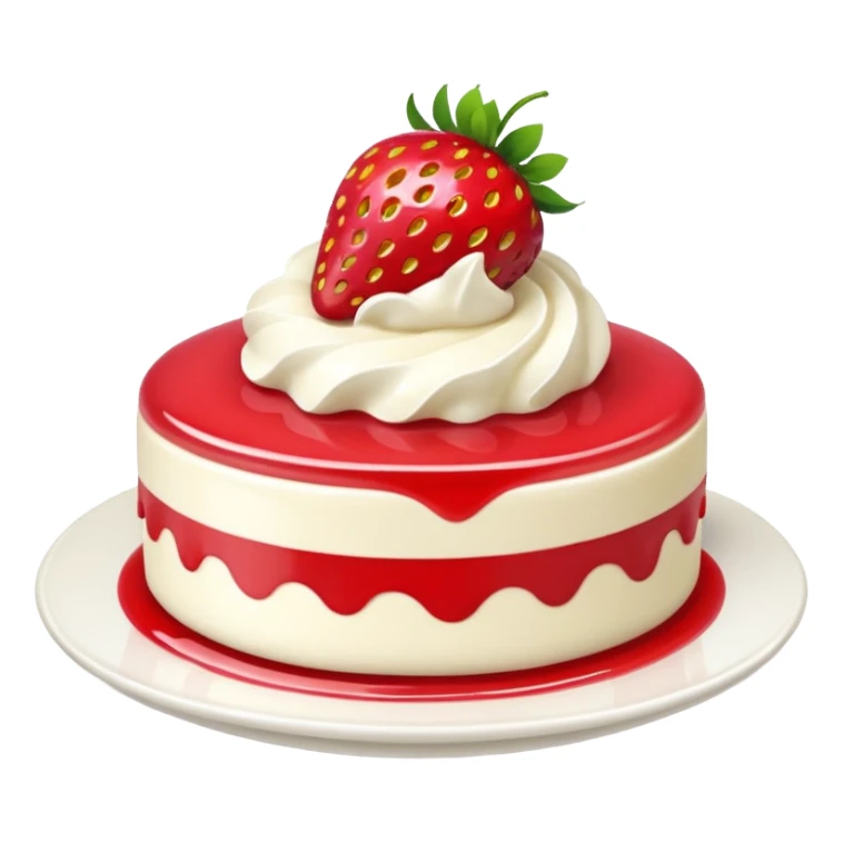 strawberry desserts sticker