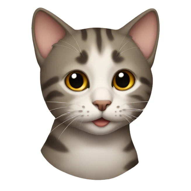 Cat with trai sticker