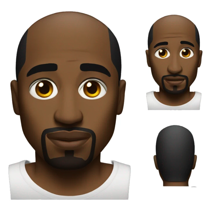 Tupac shakur sticker