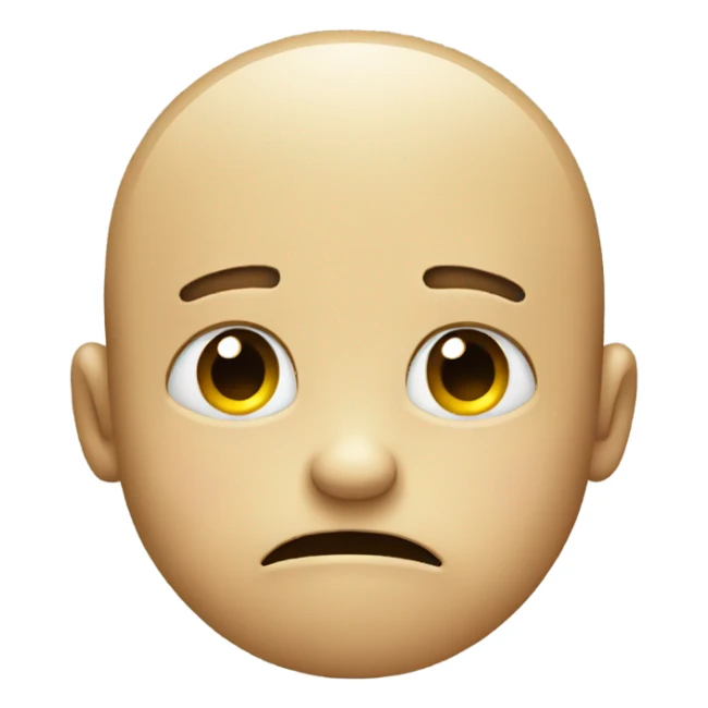 sad face with fist sticker