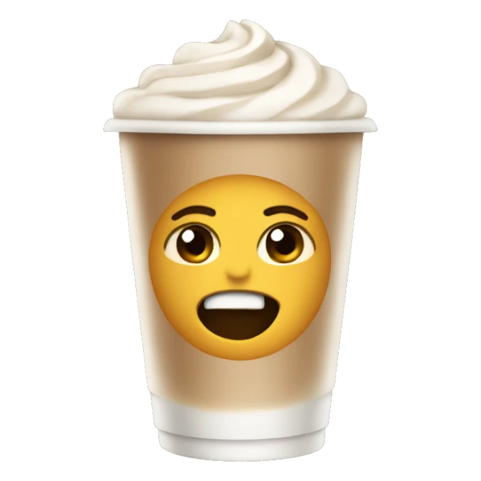 starbucks latte sticker