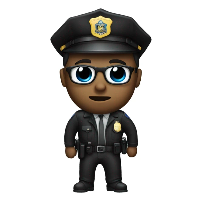 Undercover cop sticker