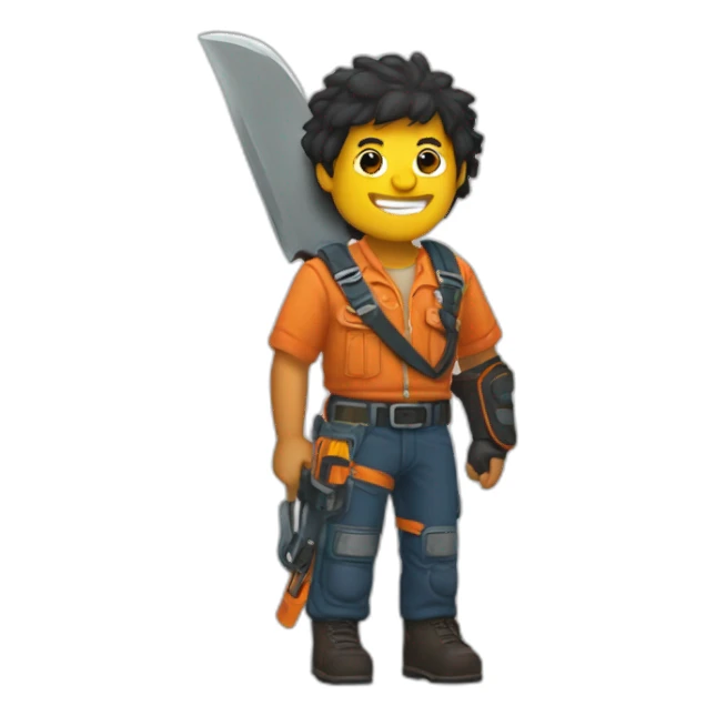 Pochita demond chainsawman sticker