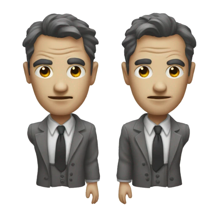 two face mast sticker