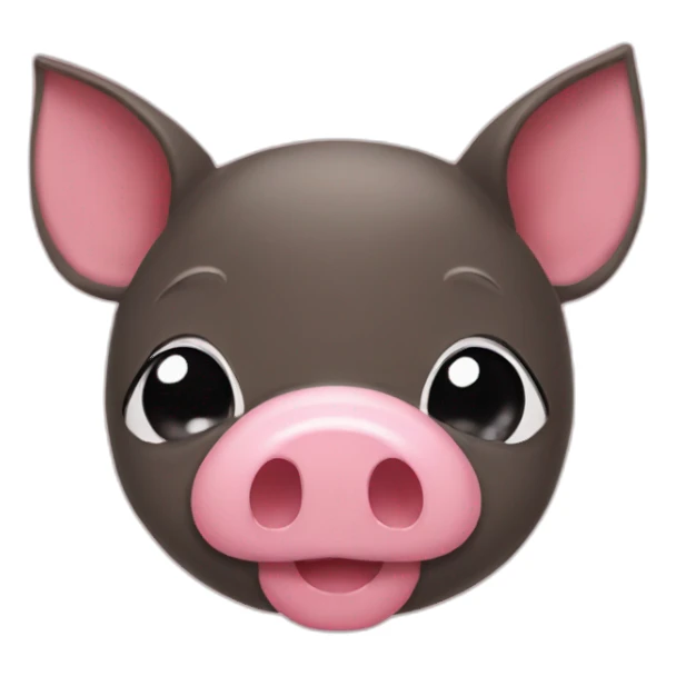 Piggy Katori Buta sticker