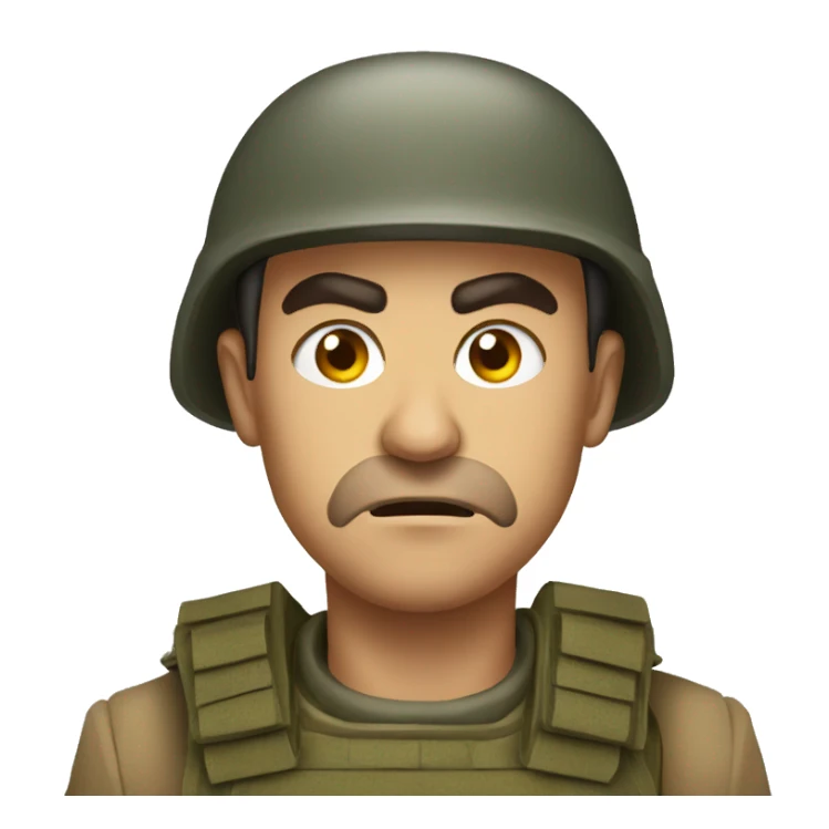 angry Turkish soldier sticker