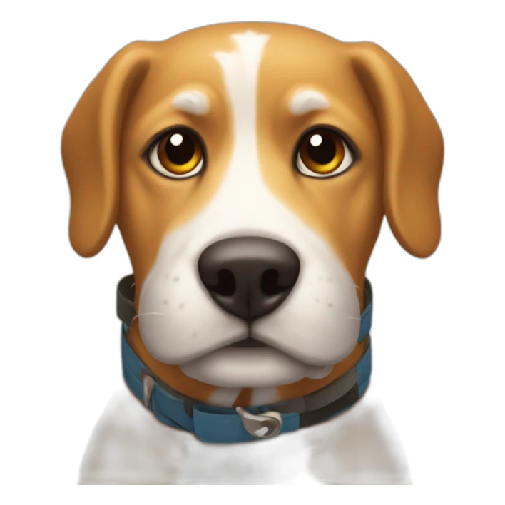 Chien rugbyman sticker