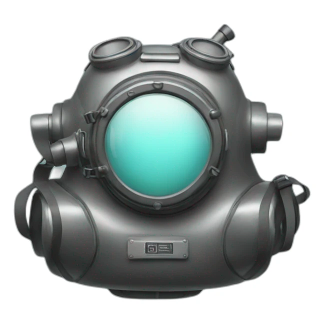 Diving suit sticker