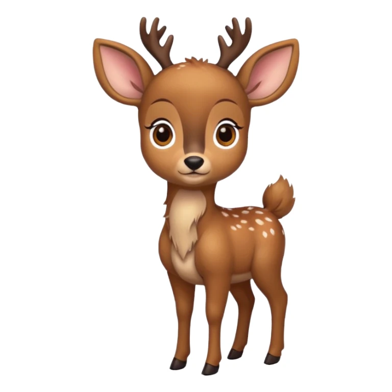 baby deer sticker