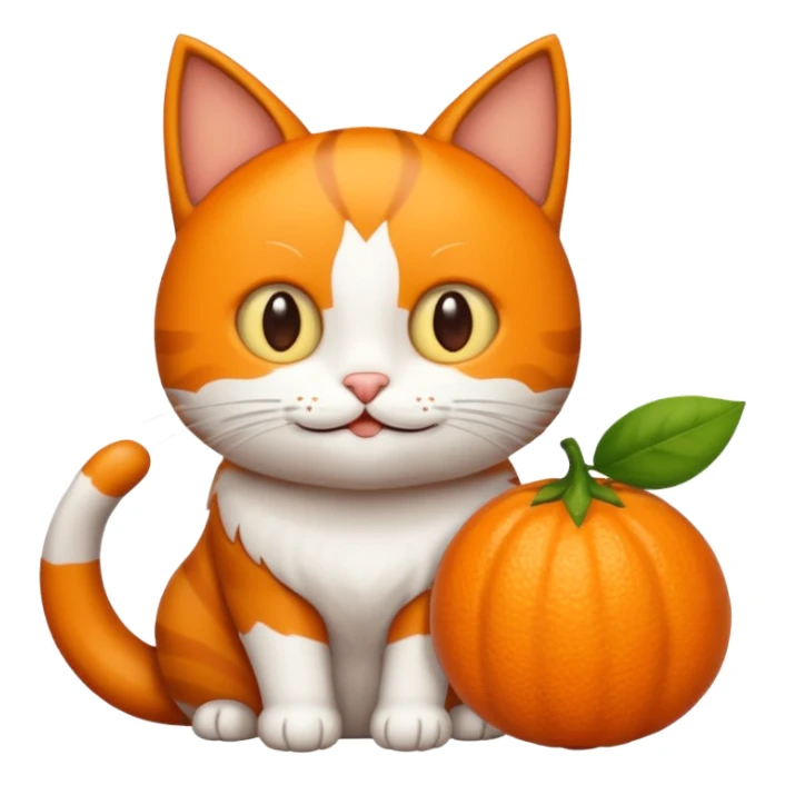 Crie a imagem de uma gato sorridente sticker