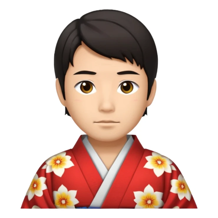homem japones sticker