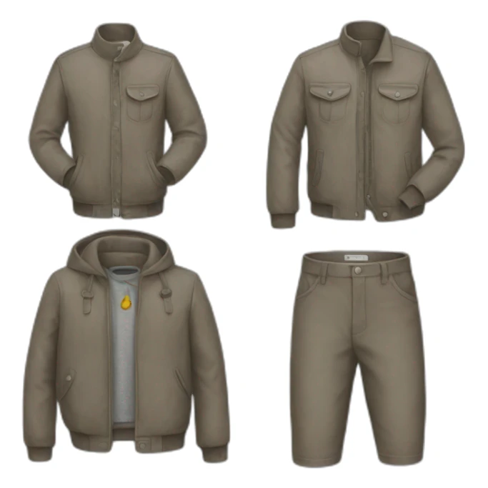 clothing complements sticker