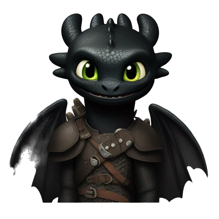How to train your Dragon toothless sticker