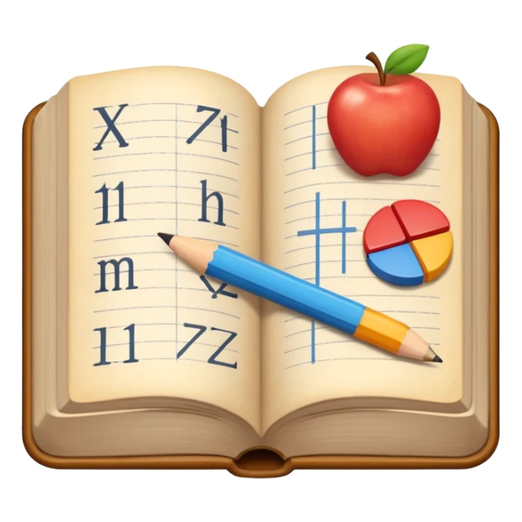 ramo della matematiclibro matematica sticker