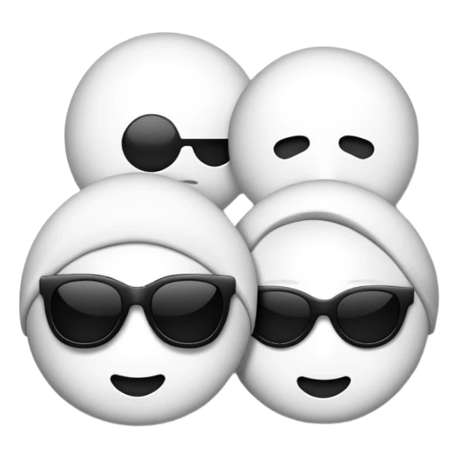 Incognito mode emoji same to same  sticker