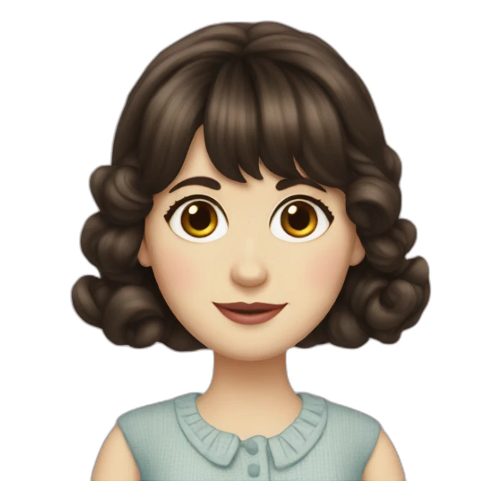 Zooey Deschanel sticker