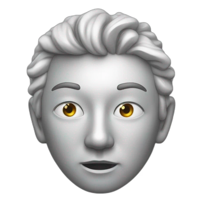 sac d'argent avec des oeil sticker