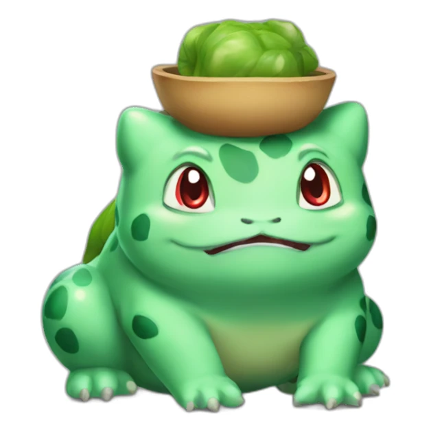 fat Bulbasaur sticker