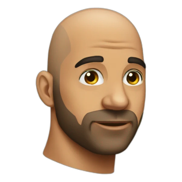 bald drake sticker
