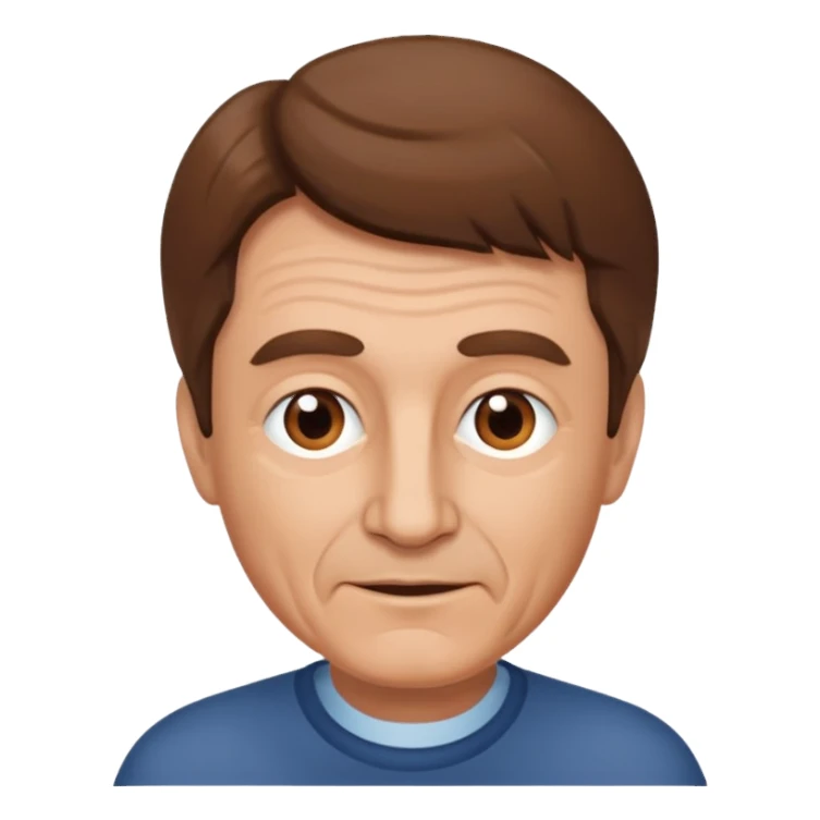 i need an image like this with a brown haired older man 👨🏻‍🏫 sticker