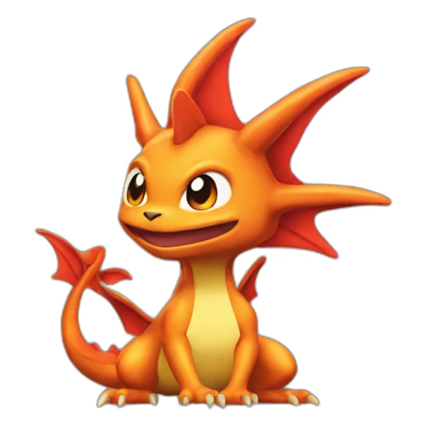 Dracaufeu pokemon sticker