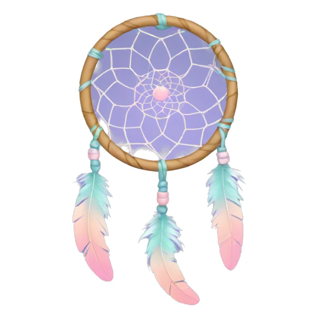Mini pastel dreamcatcher sticker