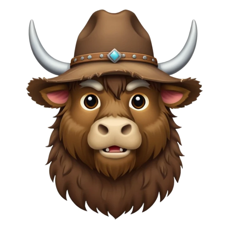 Cowboy Yak sticker