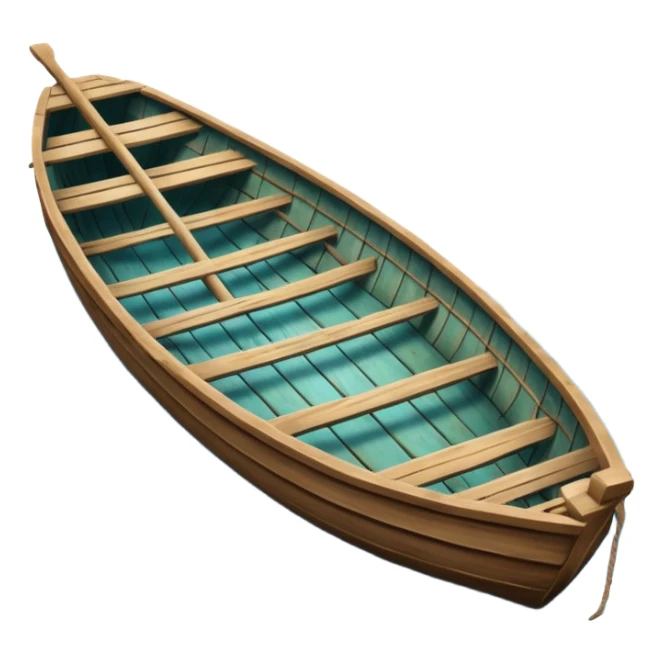 underwater row boat sticker